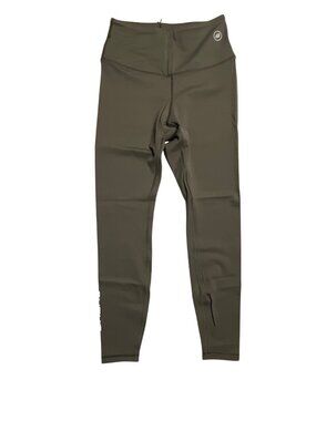 Endeavor Womens Olive Dryforce Leggings High-Waisted Moisture-Wicking Size S NWT